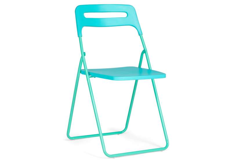 Пластиковый стул Fold складной blue (43x46x81). 